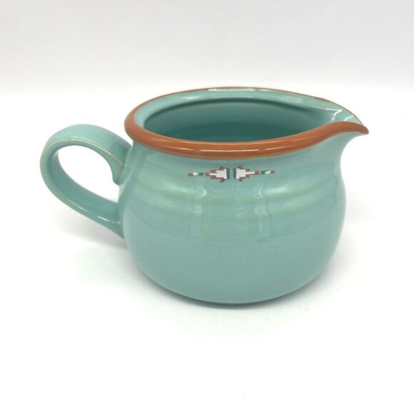 Vintage Noritake Boulder Ridge 8674 Stoneware Gravy Boat Southwest Aztec - Picture 1 of 8